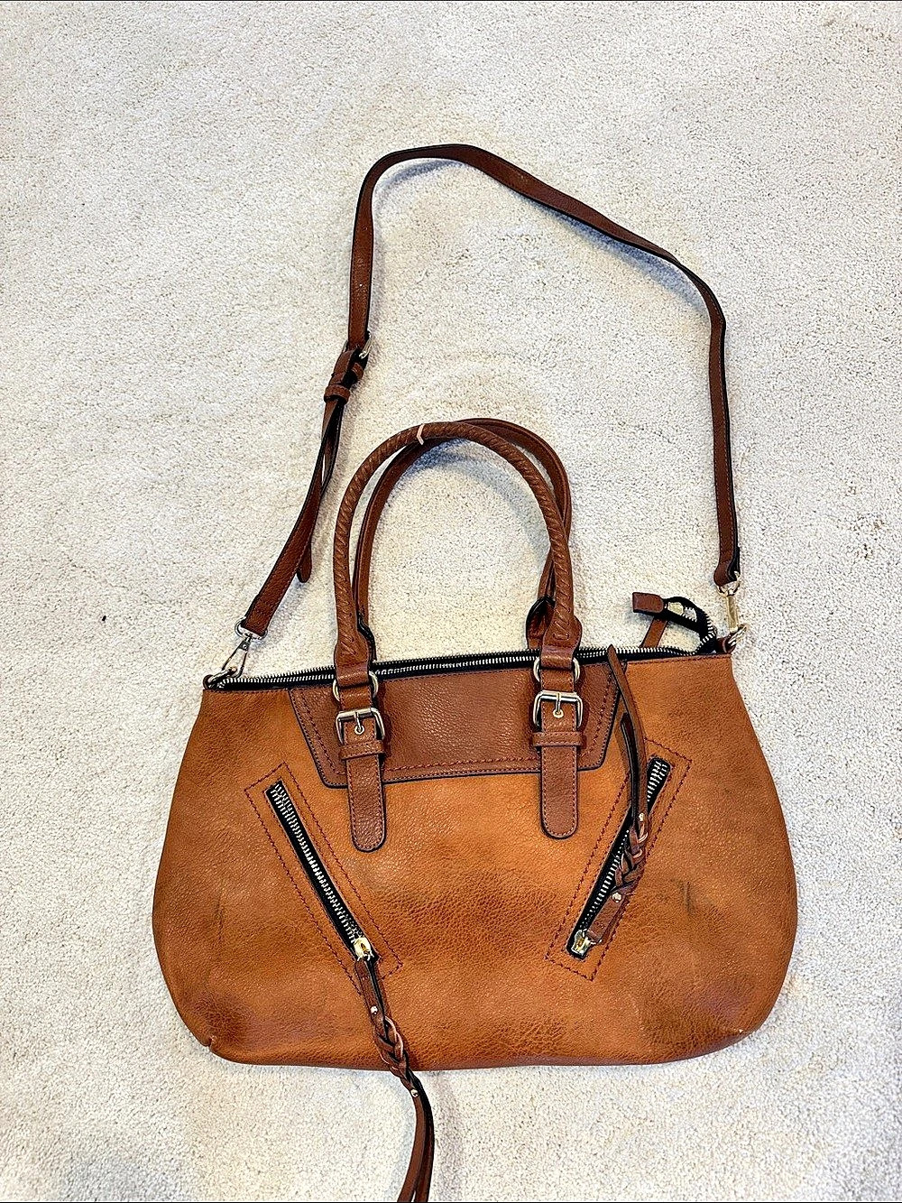 Sole Society Brown Shoulder Bag